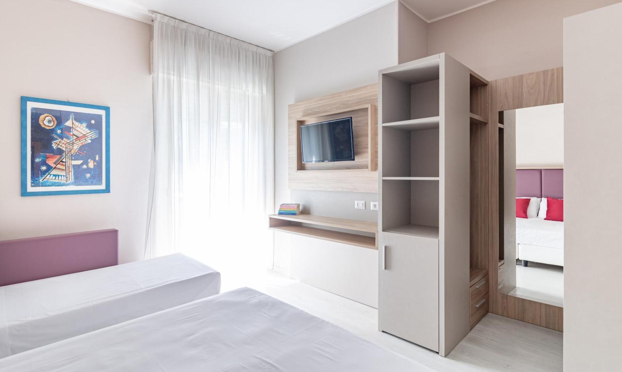 Hotel Biancamano Rimini Esterno foto