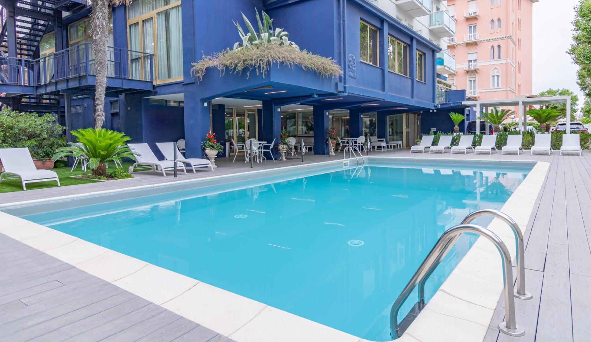 Hotel Biancamano Rimini Esterno foto